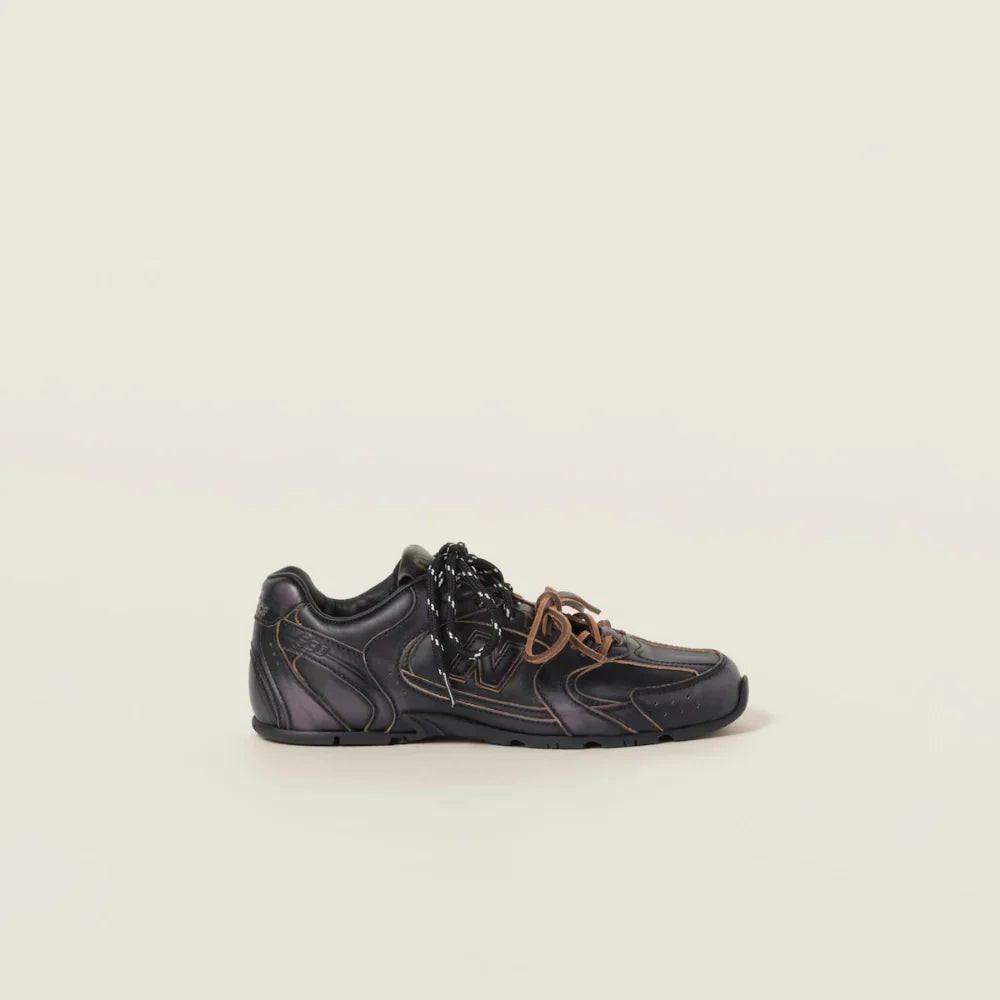 New Balance X Miu Miu 530 SL -- Black Leather
