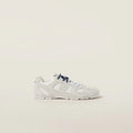 NB x Miu Miu 530 SL White suede and mesh sneakers Women